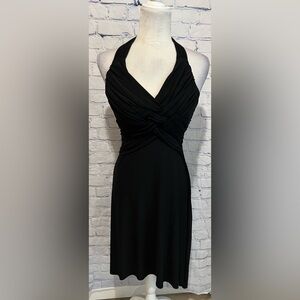 B. Darlin Black Halter Dress Y2K Size 3/4